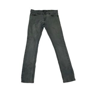 Rude XXX Super Skinny Jeans Size 30W 31L Grey/Faded Black
